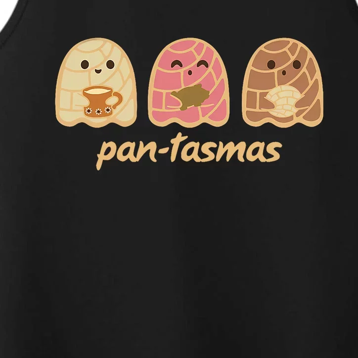 Pan Tasmas Ghost Fall Halloween Concha Cute Pantasmas Ghost Fall Performance Tank