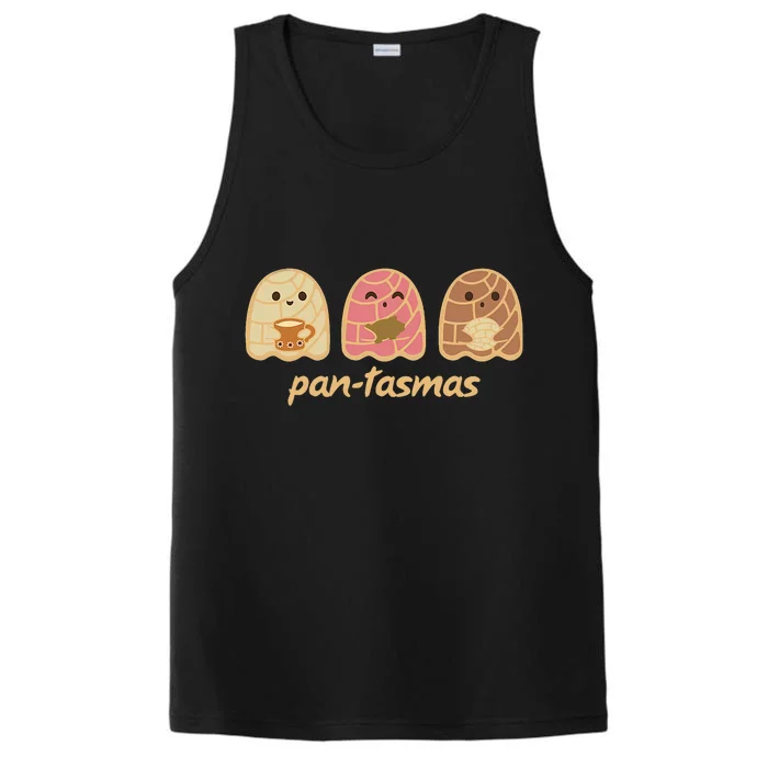 Pan Tasmas Ghost Fall Halloween Concha Cute Pantasmas Ghost Fall Performance Tank