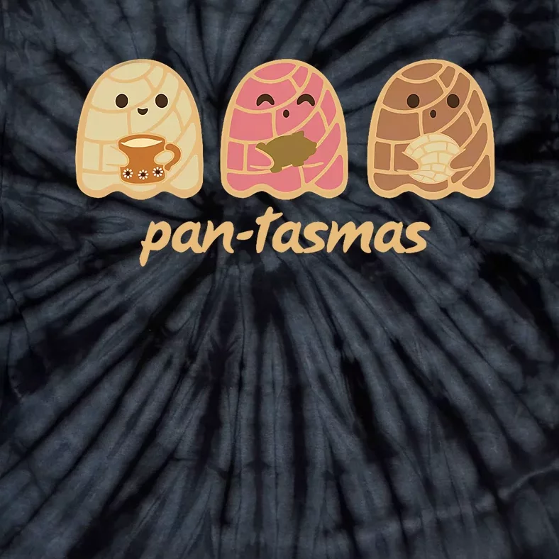 Pan Tasmas Ghost Fall Halloween Concha Cute Pantasmas Ghost Fall Tie-Dye T-Shirt