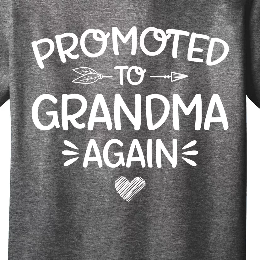 Promoted To Grandma Again New Nana Granny Mothers Day T-Shirt