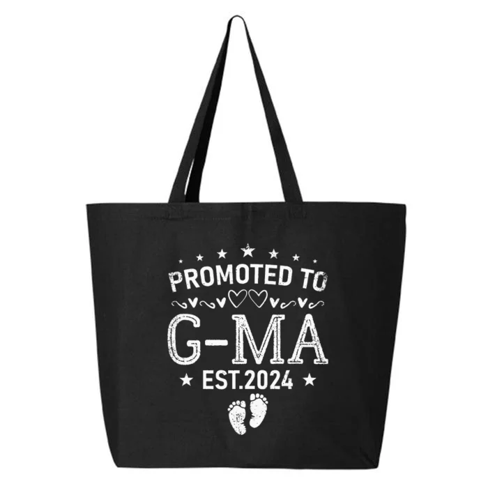 Promoted To G Ma 2024 Cool Family Baby Reveal Matching 25L Jumbo Tote