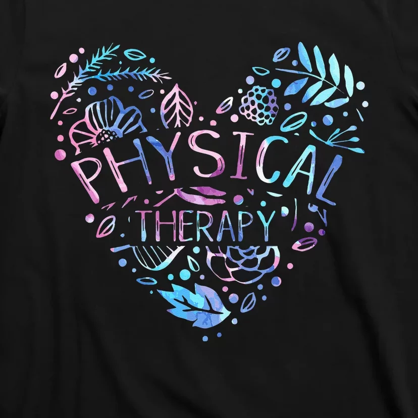 Physical Therapist Gift Heart PT Physical Therapy T-Shirt