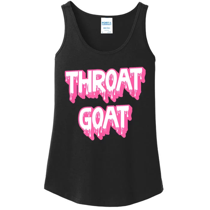 Pink Throat Goat Ladies Essential Tank