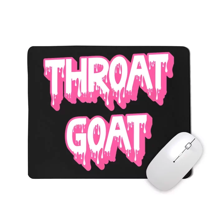 Pink Throat Goat Mousepad