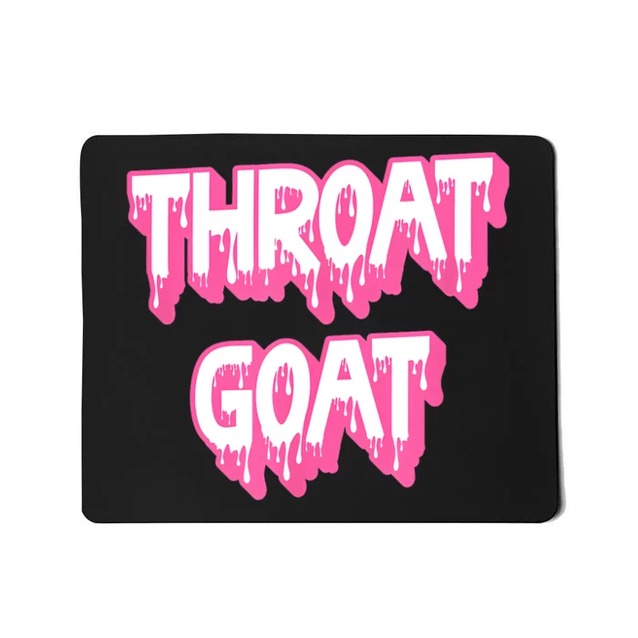 Pink Throat Goat Mousepad