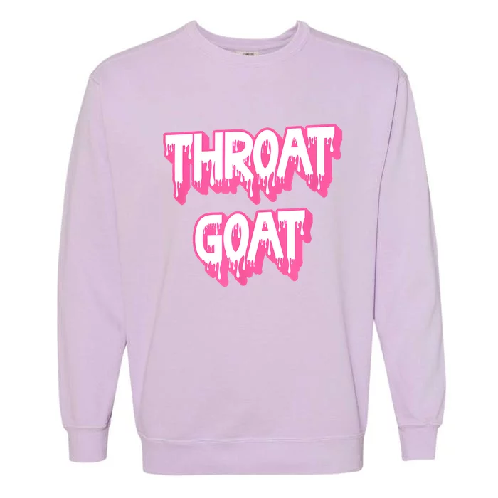 Pink Throat Goat Garment-Dyed Sweatshirt