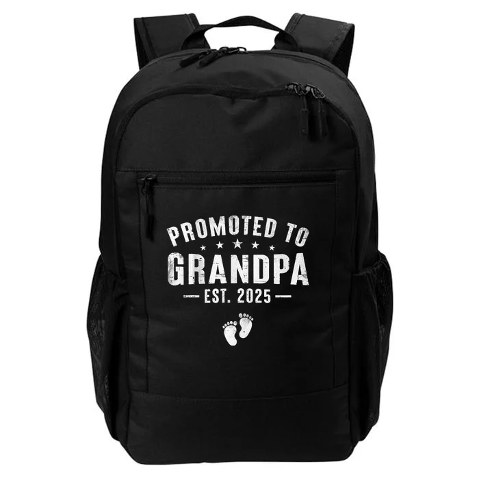 Promoted To Grandpa 2025 Soon To Be Grandfather New Grandpa Daily Commute Backpack