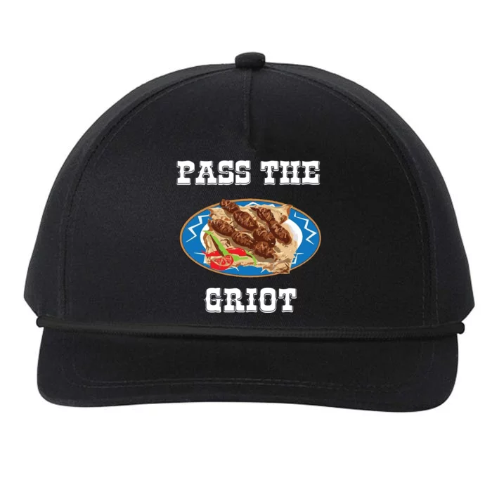 Pass The Griot Pikliz Haiti Thanks Giving Haitian Snapback Five-Panel Rope Hat