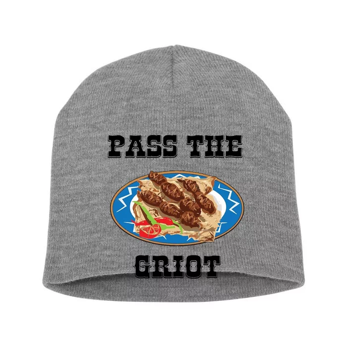 Pass The Griot Pikliz Haiti Thanks Giving Haitian Short Acrylic Beanie