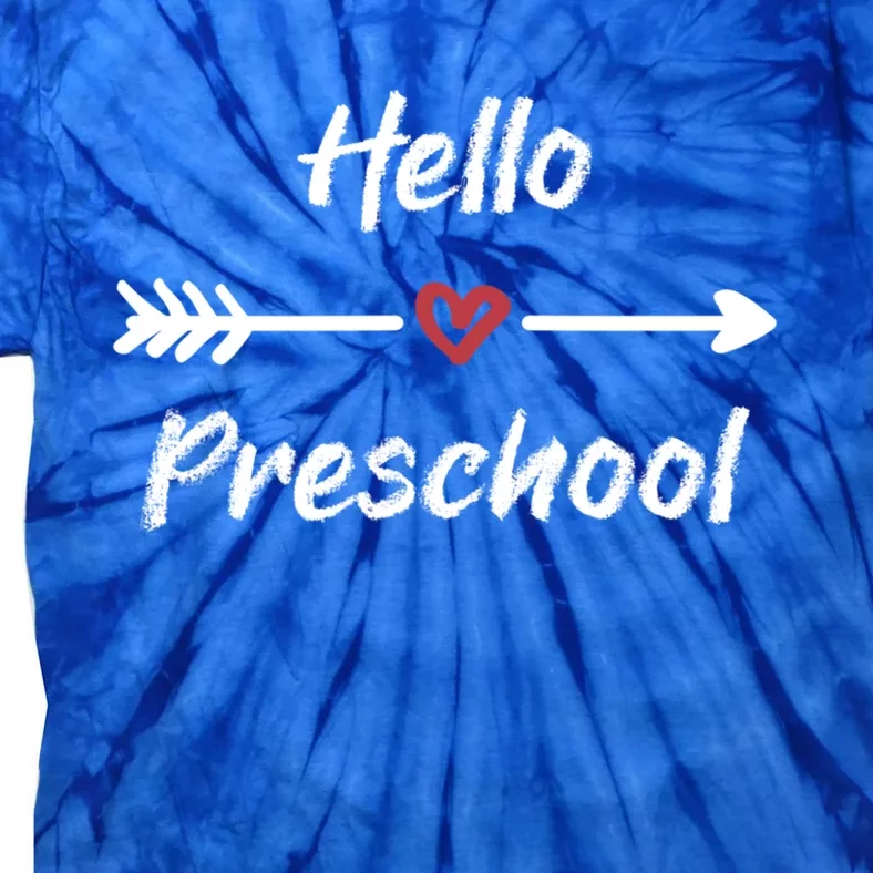 Preschool Teacher Gift First Day Of Preschool Meaningful Gift Tie-Dye T-Shirt