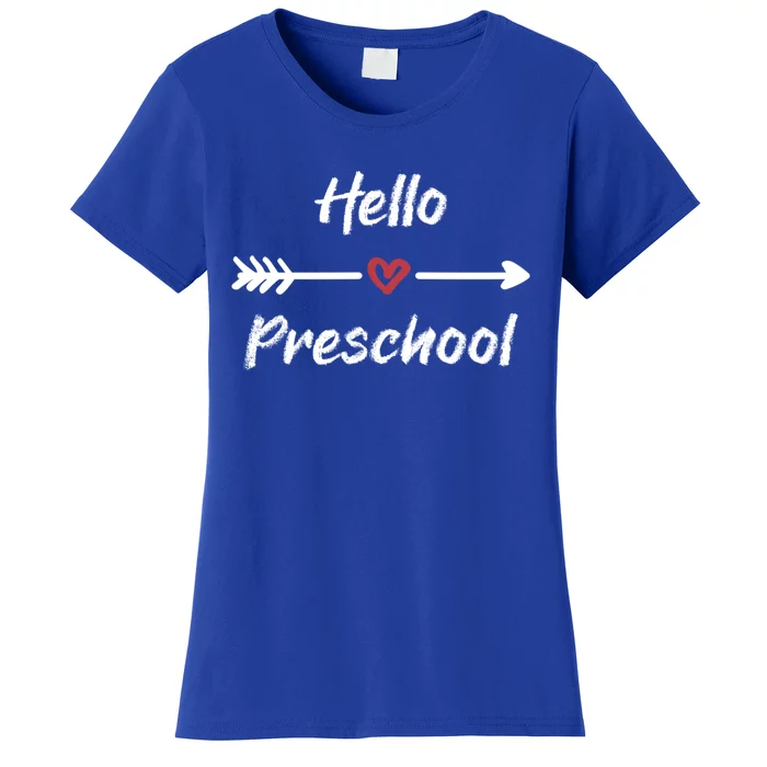 Preschool Teacher Gift First Day Of Preschool Meaningful Gift Women's T-Shirt