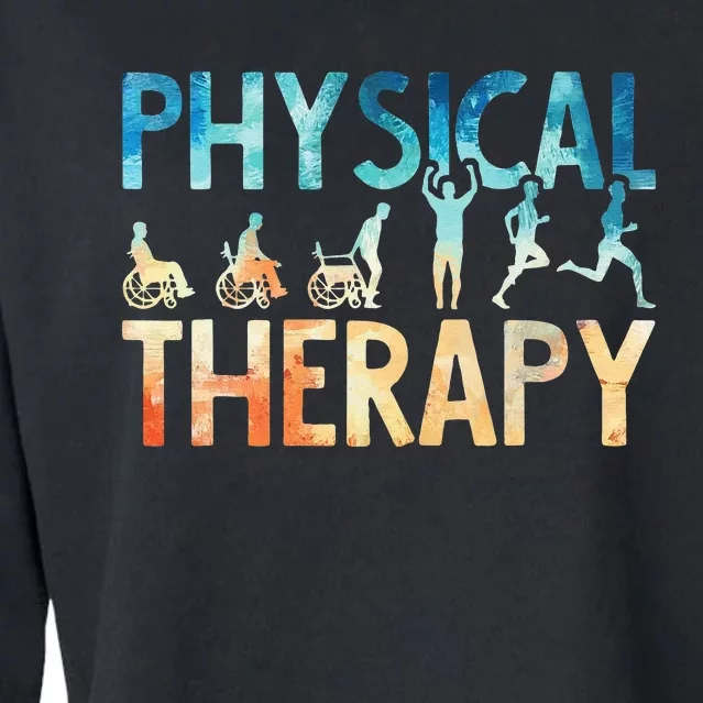 Physical Therapy Gift Physical Therapist Assistant Cropped Pullover Crew