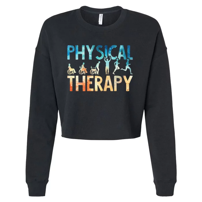 Physical Therapy Gift Physical Therapist Assistant Cropped Pullover Crew