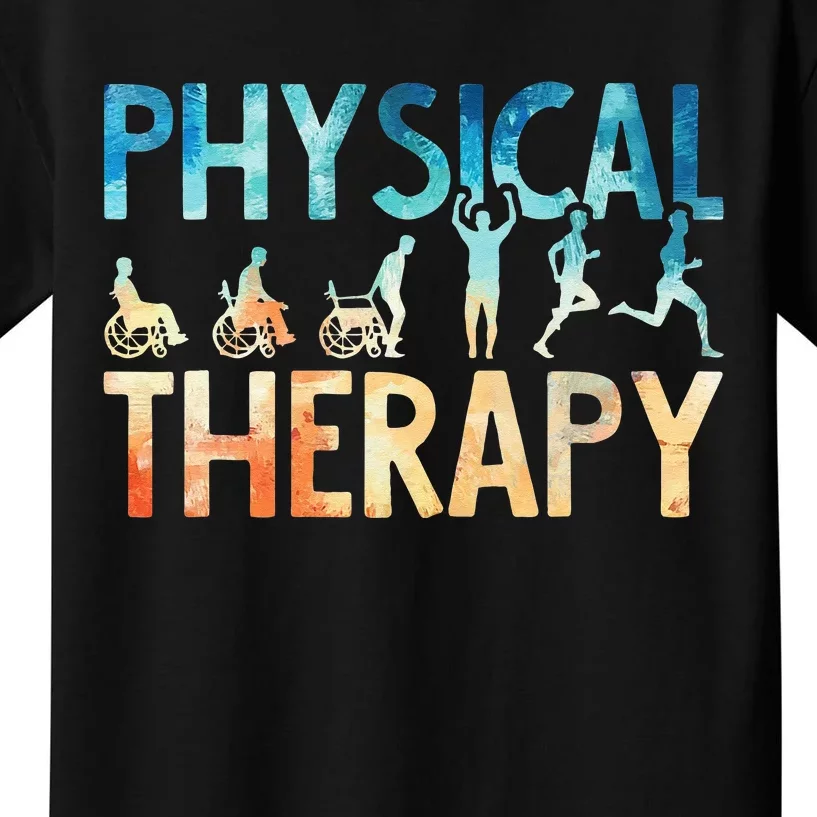 Physical Therapy Gift Physical Therapist Assistant Kids T-Shirt