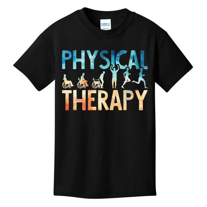 Physical Therapy Gift Physical Therapist Assistant Kids T-Shirt