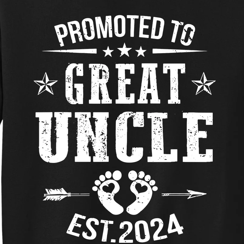 Promoted To Great Uncle Est 2024 Soon To Be Uncle Sweatshirt