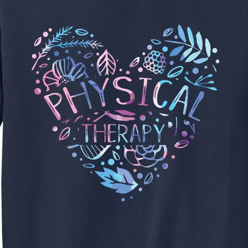 Physical Therapist Gift Heart PT Physical Therapy Sweatshirt