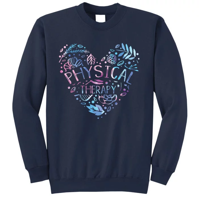 Physical Therapist Gift Heart PT Physical Therapy Sweatshirt