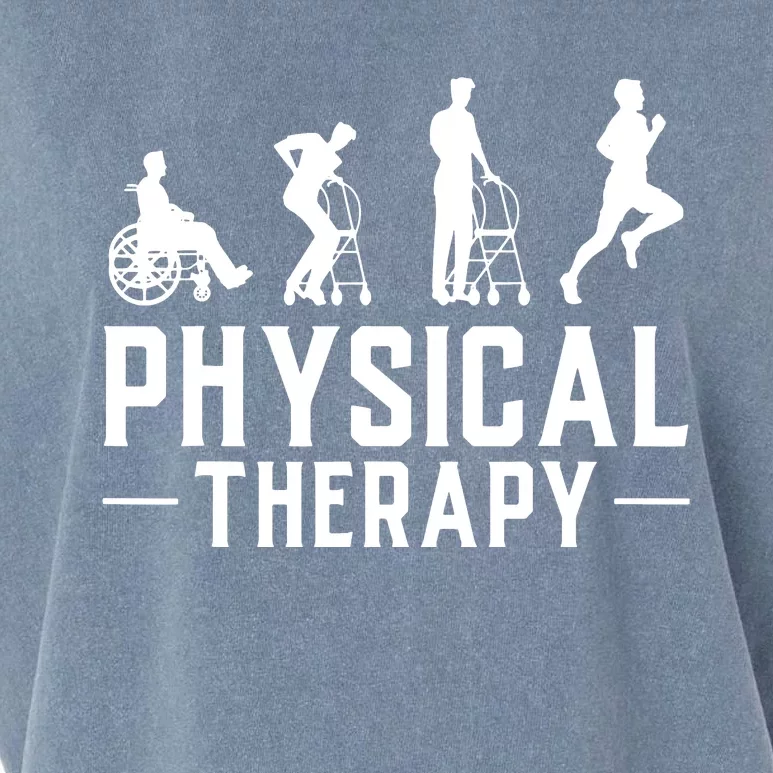 Physical Therapist Gift Physiotherapy Physical Therapy Garment-Dyed Women's Muscle Tee