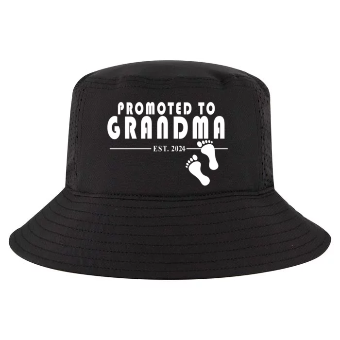 Promoted To Grandma Established 2024 Cool Comfort Performance Bucket Hat