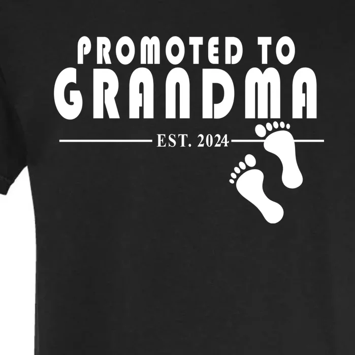 Promoted To Grandma Established 2024 Garment-Dyed Heavyweight T-Shirt