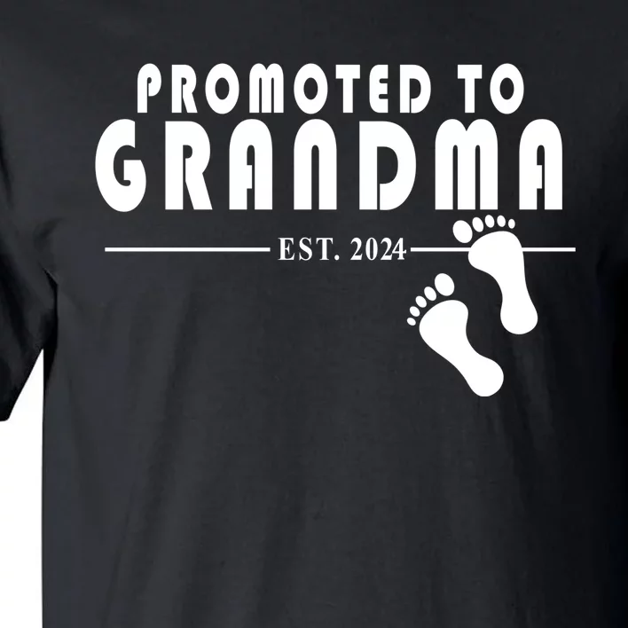 Promoted To Grandma Established 2024 Tall T-Shirt