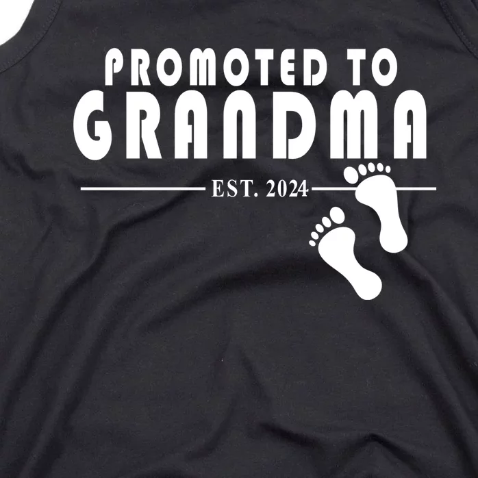 Promoted To Grandma Established 2024 Tank Top