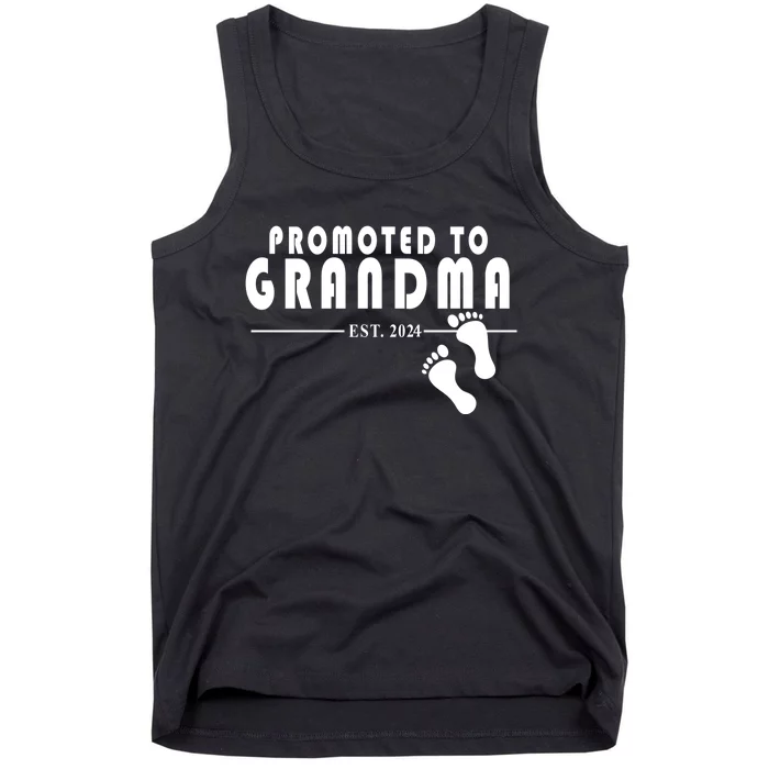 Promoted To Grandma Established 2024 Tank Top