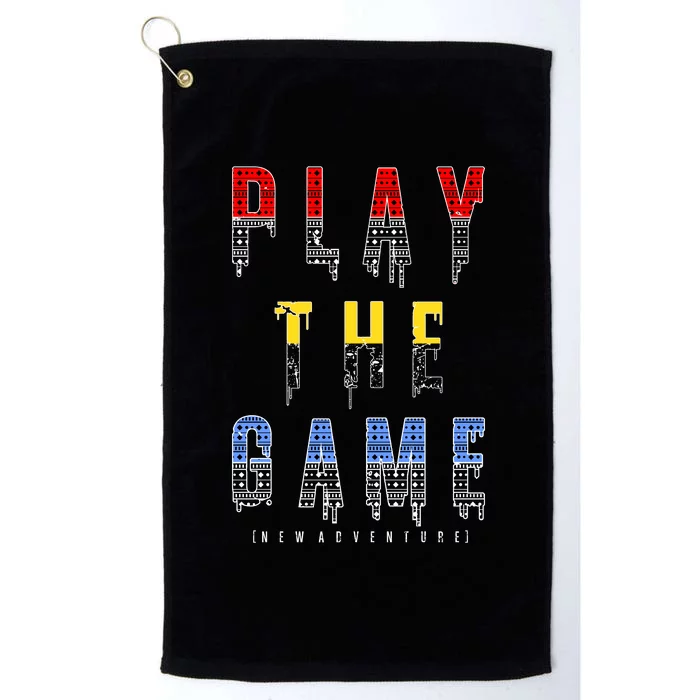 Play The Game Platinum Collection Golf Towel