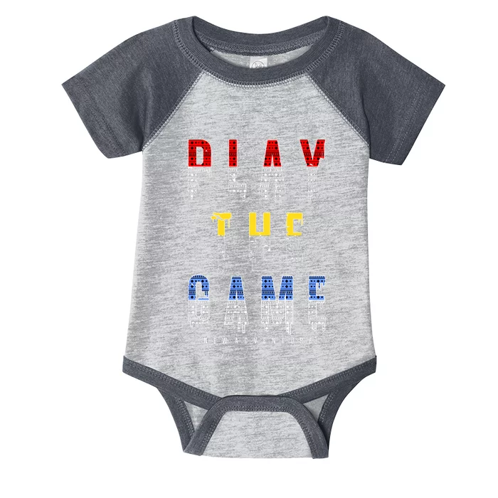 Play The Game Infant Baby Jersey Bodysuit