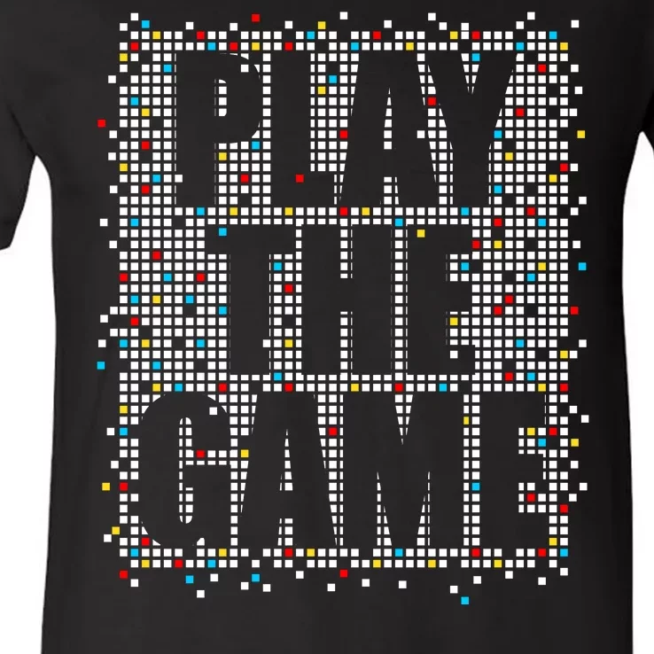 Play The Game V-Neck T-Shirt