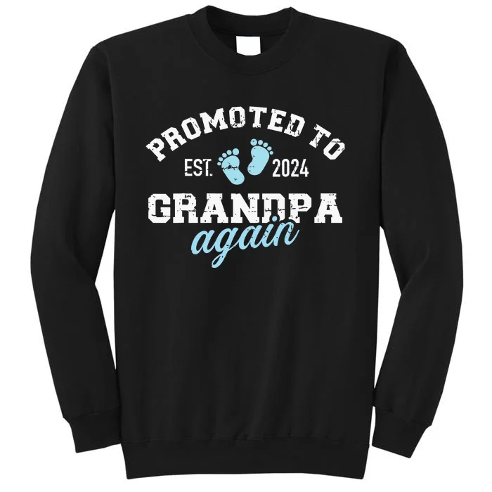 Promoted To Grandpa 2024 Again Sweatshirt