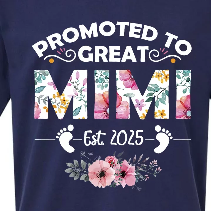 Promoted To Great Mimi Est 2025 First Time Mimi Sueded Cloud Jersey T-Shirt