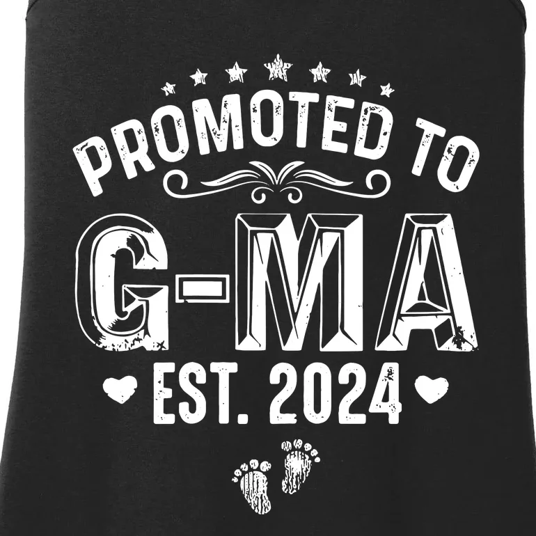 Promoted To Gma 2024 Mothers Day Soon To Be Mom Pregnancy Ladies Essential Tank