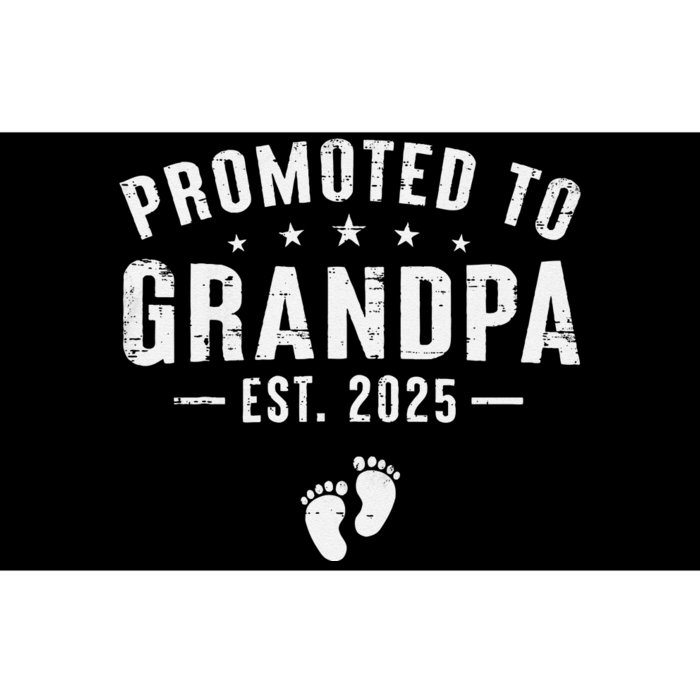 Promoted To Grandpa 2025 Soon To Be Grandfather New Grandpa Gift Bumper Sticker