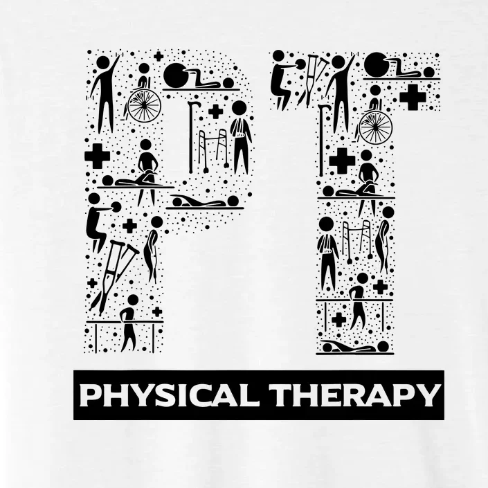 Physical Therapy Gait Training Physiotherapy Therapist Gift ChromaSoft Performance T-Shirt