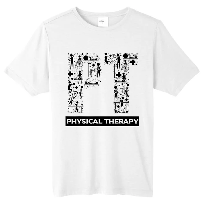 Physical Therapy Gait Training Physiotherapy Therapist Gift ChromaSoft Performance T-Shirt