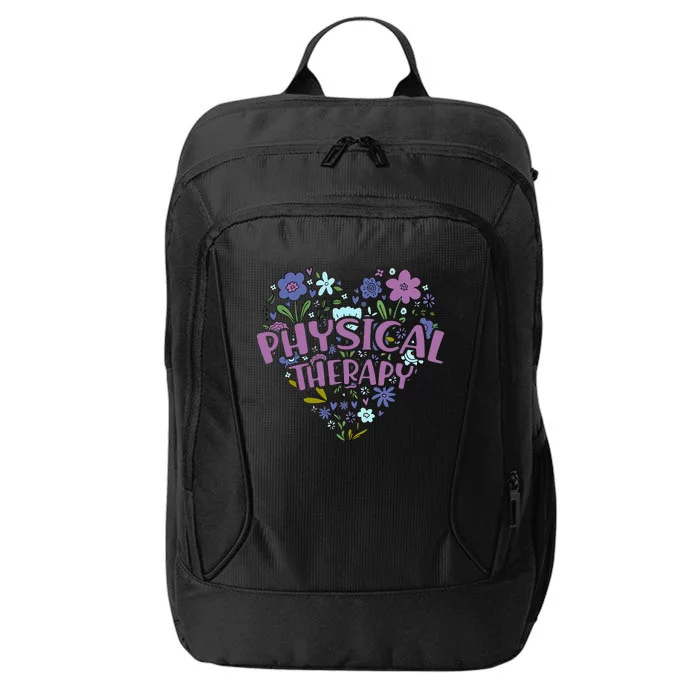 Physical Therapy Gift Love PT Physical Therapist Healthcare City Backpack