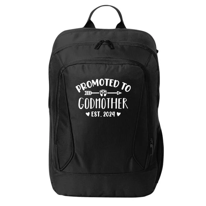 Promoted To Godmother Est. 2024 Future Godmother City Backpack