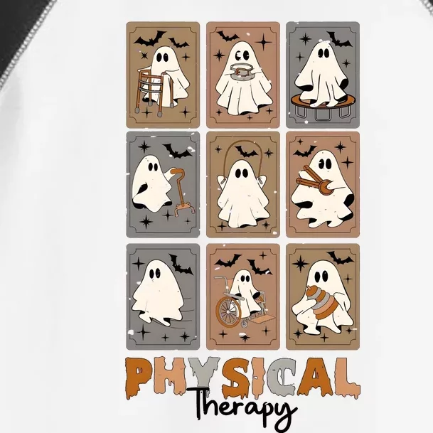 Physical Therapy Ghost Halloween Toddler Fine Jersey T-Shirt