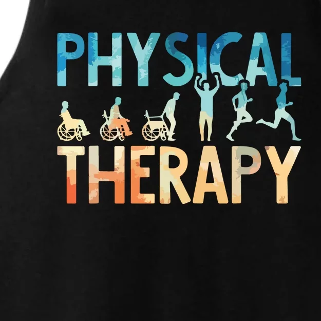 Physical Therapy Gift Physical Therapist Assistant Ladies Tri-Blend Wicking Tank