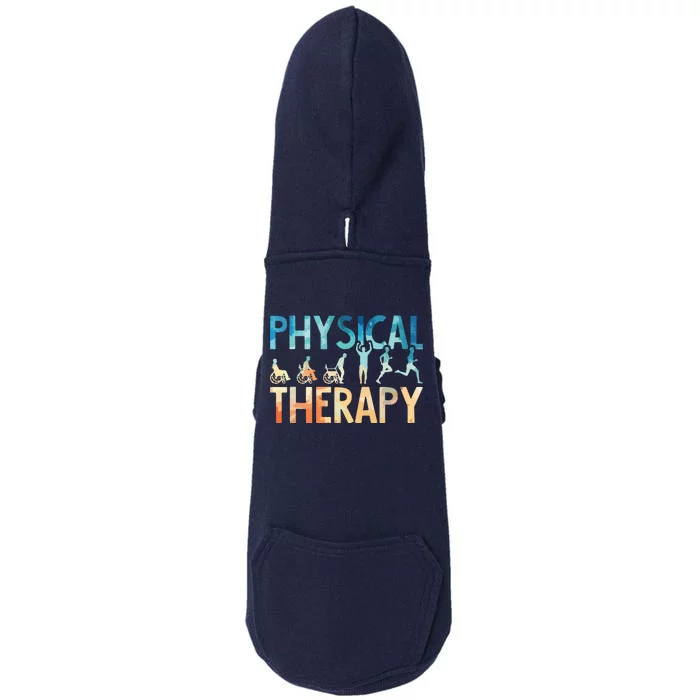 Physical Therapy Gift Physical Therapist Assistant Doggie 3-End Fleece Hoodie