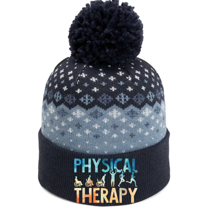 Physical Therapy Gift Physical Therapist Assistant The Baniff Cuffed Pom Beanie