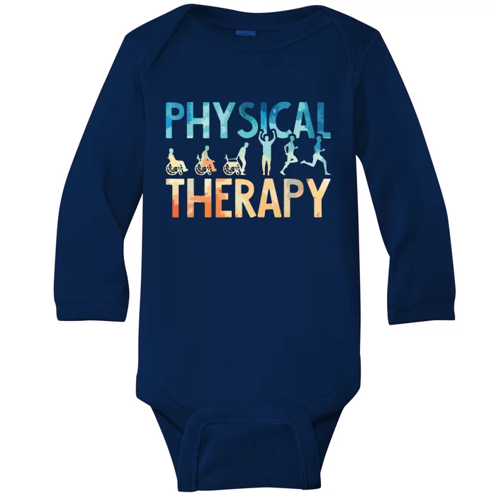 Physical Therapy Gift Physical Therapist Assistant Baby Long Sleeve Bodysuit