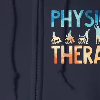 Physical Therapy Gift Physical Therapist Assistant Full Zip Hoodie