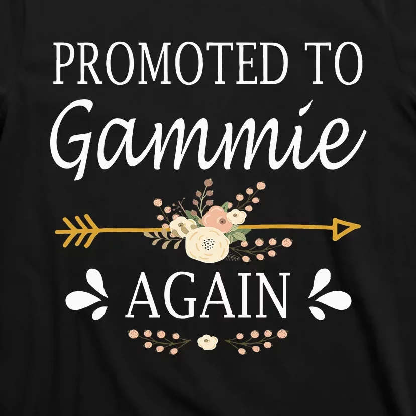 Promoted To Gammie Again Mothers Day Gifts T-Shirt