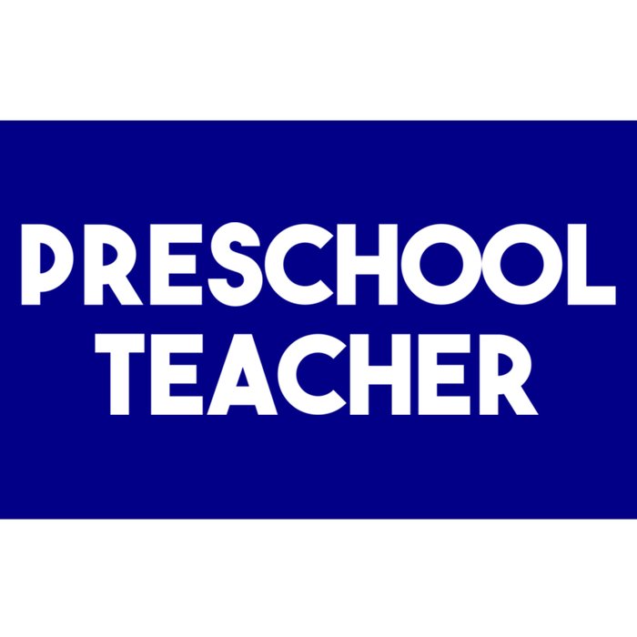 Preschool Teacher Great Gift Bumper Sticker