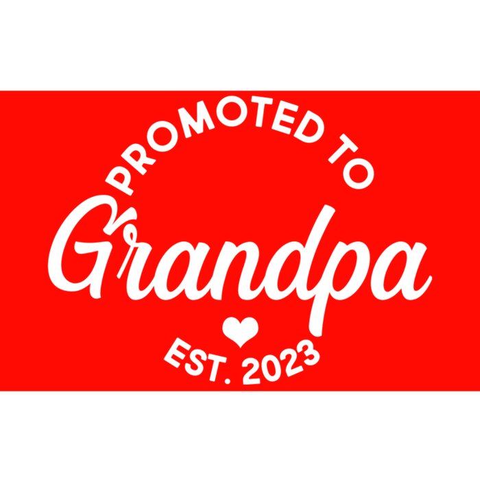 Promoted To Grandpa Est 2024 Bumper Sticker