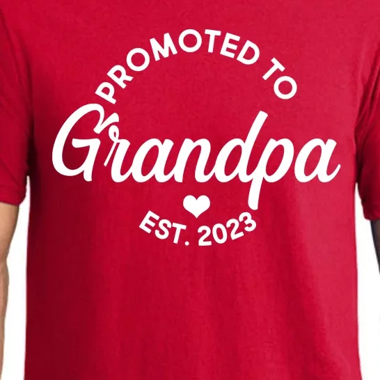 Promoted To Grandpa Est 2024 Pajama Set