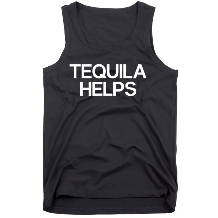 Probablyshannon Tequila Helps Tank Top